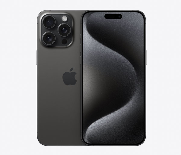 iPhone 15 Pro Max Titan đen sang trọng, huyền bí